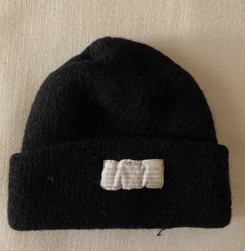 USMC Black Beanie | eBay