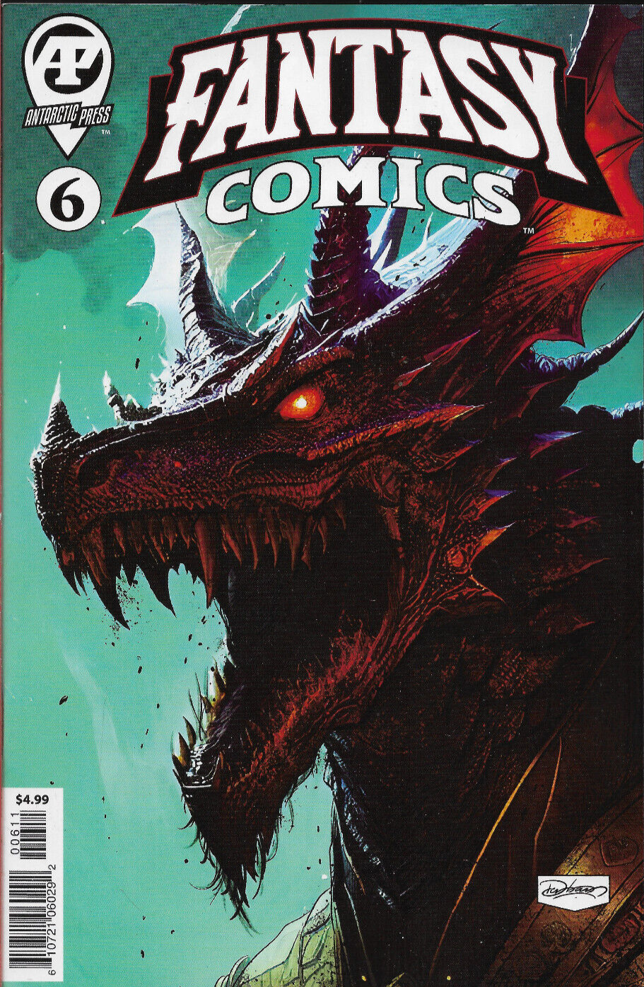 FANTASY COMICS #6 ANTARCTIC PRESS - New Bagged (S)