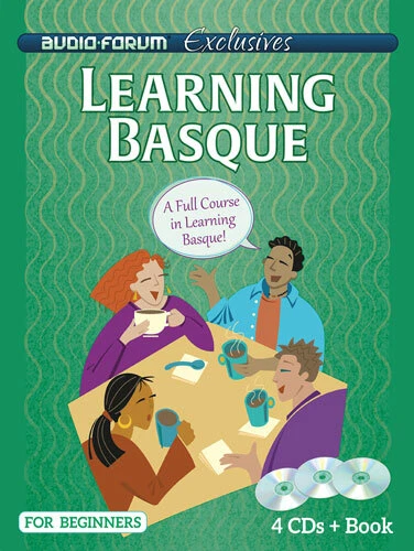 Learning Basque (4 CDs/Book) by Audio Forum - *NEW in BOX* - Image 2 of 2