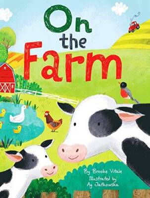 On The Farm - Childrens Padded Board Book - Board book - VERY GOOD