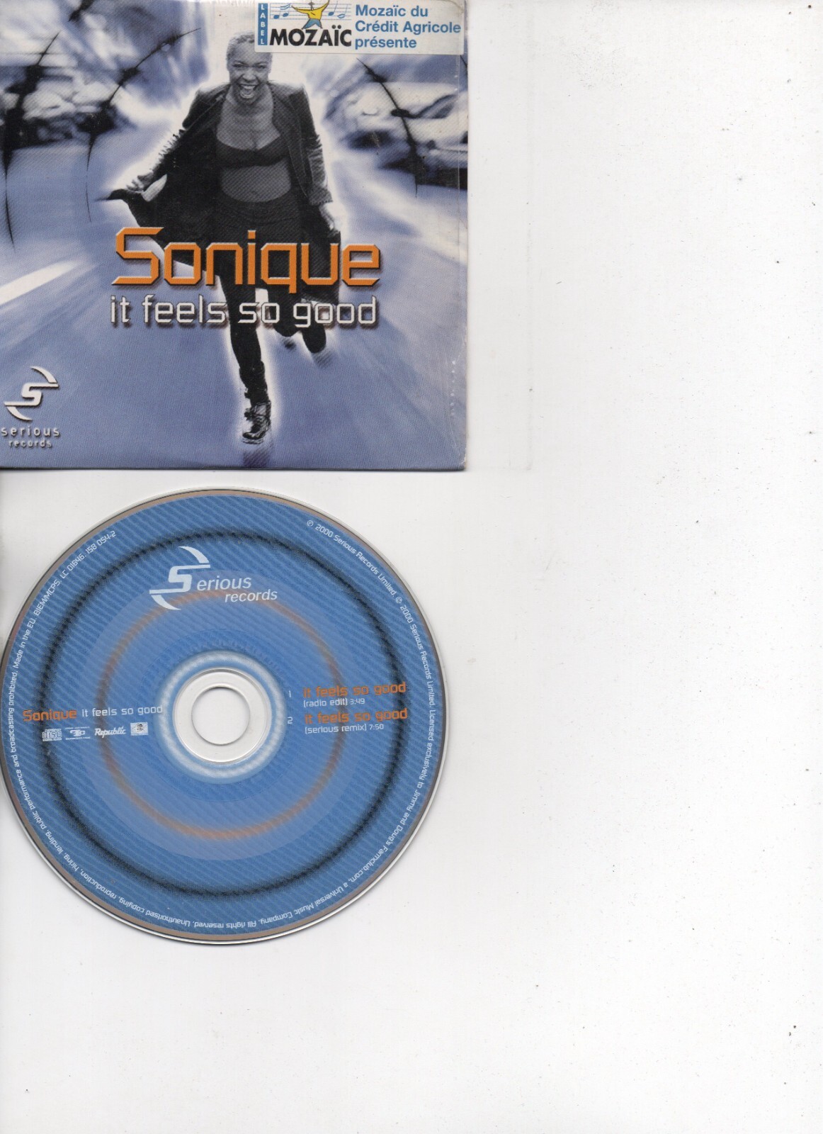 SONIQUE RARE FRENCH CDS IN CARD PS IT FEELS SO GOOD | eBay