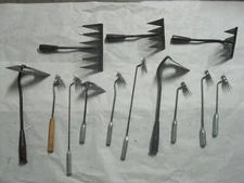 13 Pcs Weed Puller  Weeder Garden Lawn Yarn Grass Root Remover Tool Portable