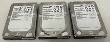 Lot of 3x ST91000640SS Seagate Constellation 1TB 7.2K 6G SAS 2.5" Server Drives