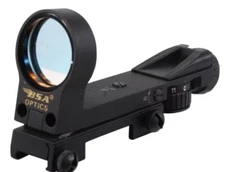 BSA Reflex Red Dot Sight 33mm Heads Up Display 4-Pattern Reticle RMRS