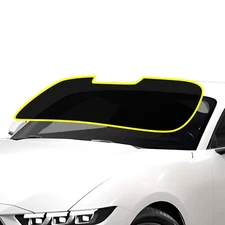Precut Front Windshield Nano Ceramic Window Tint Film Fits Ford Mustang 2024+
