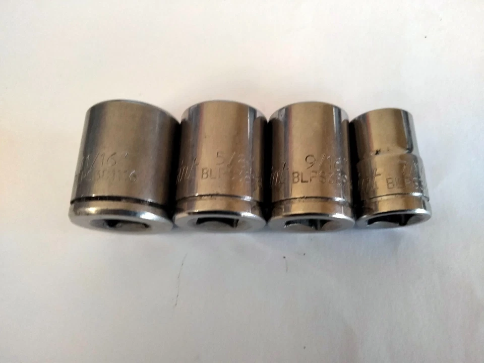 Blue point 3/8 drive 4 peace socket set - Image 3 of 4