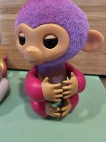 Lot x3 Fingerling Monkey Unicorn Interactive Finger Toys Tested +Batteries  VGC 