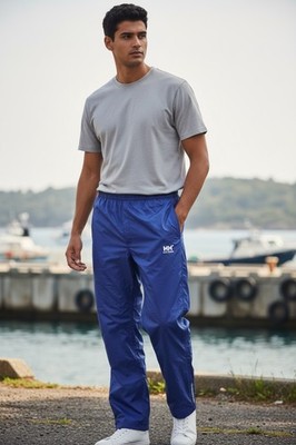 HH HELLY HANSEN Men s HELLY TECH Navy Waterproof Breathable Pants Sz Medium