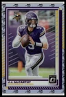 2025 Panini J.J. McCarthy Base (Raw)