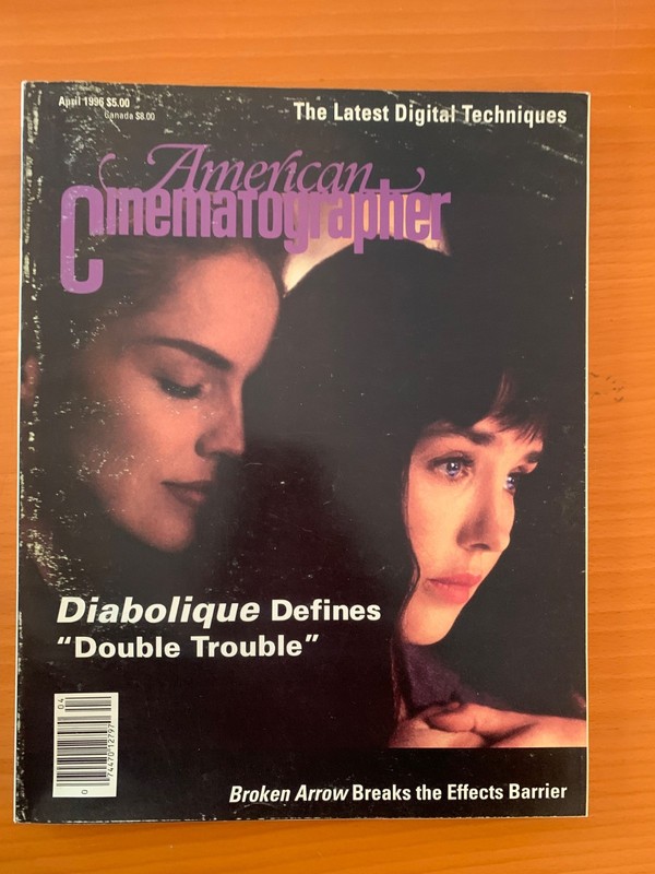 American Cinamatographer; April 1996, Diabolic, Broken Arrow