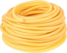 100 ft Latex Rubber Tubing 3/8 inch OD 1/4 ID Multicolor Natural Nature 