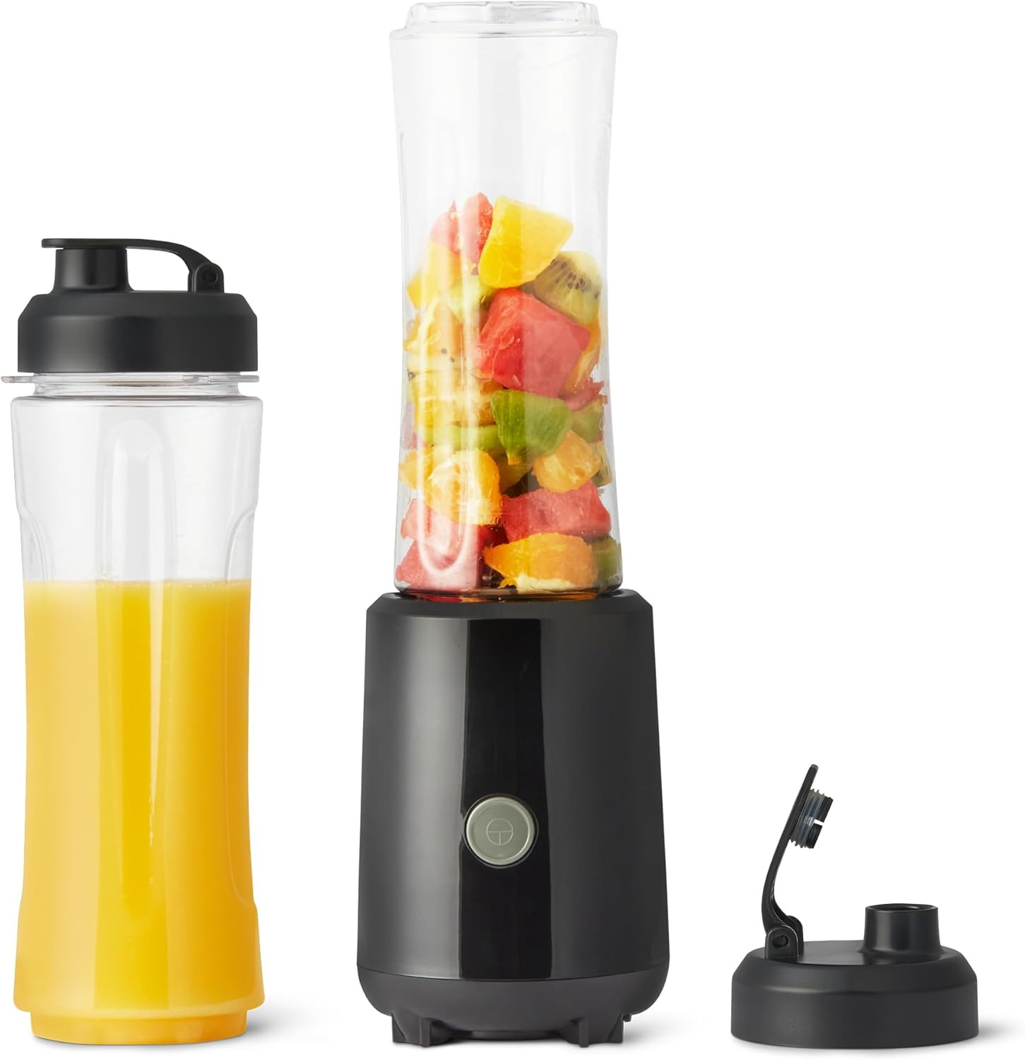 Smart Personal Blender 300W Nero - 2x 600ml Travel Bottles BPA Free