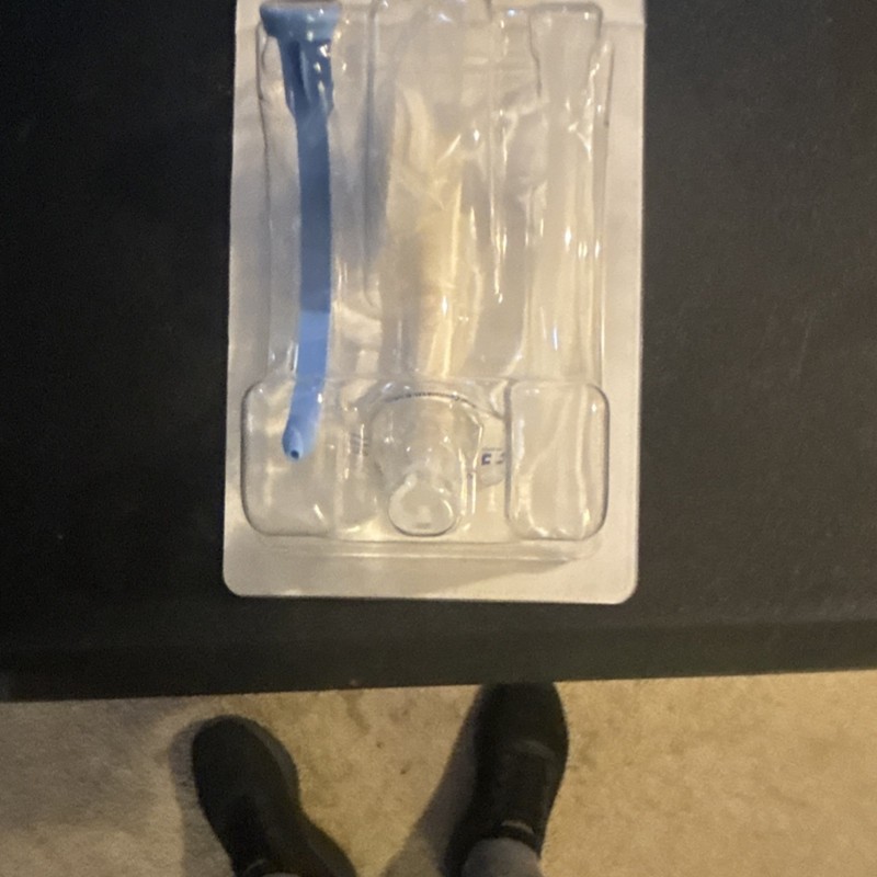 Medical Laboratory Supply Kit with Blue Tool in Sealed Packaging