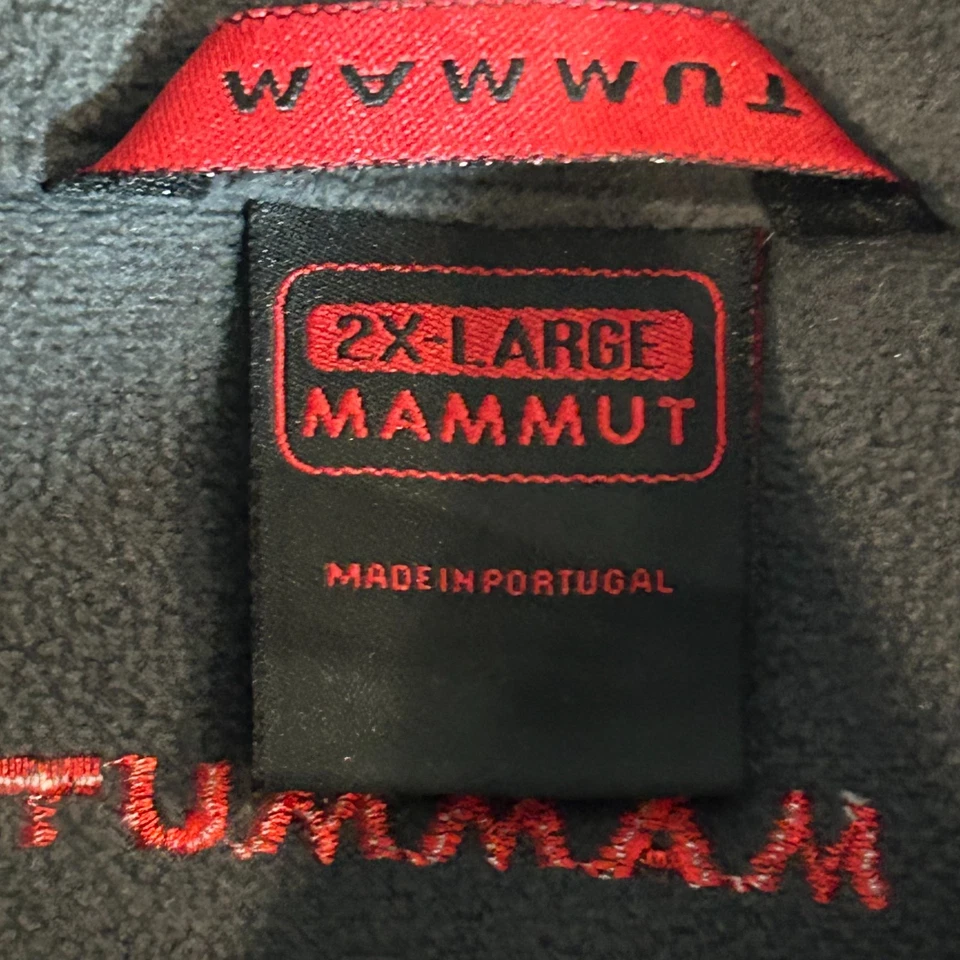 Mammut Windstopper Soft Shell Jacket Full Zip Black Men’s Size Medium 2XL - Image 3 of 4