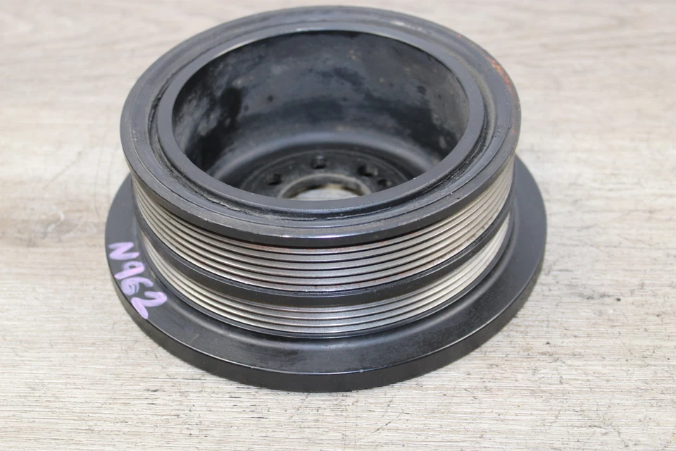 02-08 BMW E65 E66 760LI 760I N73 MOTOR CIGÜEÑAL POLEA BALANCEADOR ARMÓNICO Foto 4 de 4