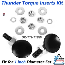 Thunder Torque Inserts Kit Fits 1" Diameter Stainless Steel Studs & Hardware