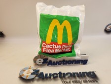 2022 McDonald's Cactus Plant Flea Market Adult Happy Meal Toy New Sealed Green