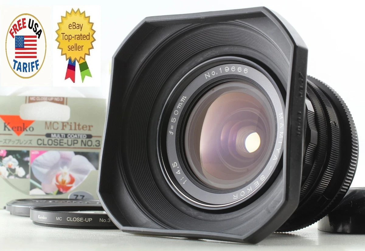 Mamiya f/4.5 50mm Focal Camera Lenses for sale | eBay