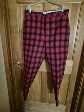 Vintage Woolrich Buffalo Plaid Insulated Hunting Pants