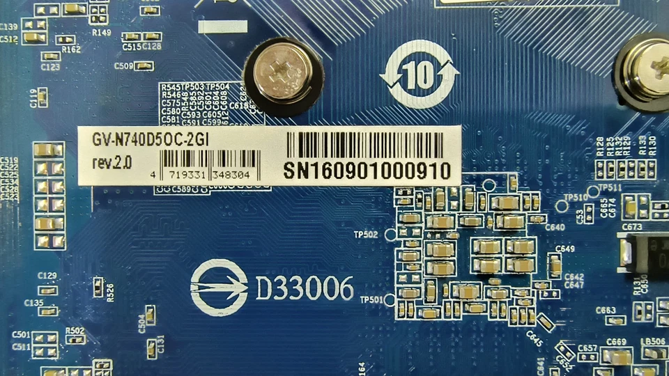 GIGABYTE GT 740 - 2GB GDDR5 - HDMI + 2x DVI-D + VGA - GV-N740D5OC-2GI - Image 4 of 4