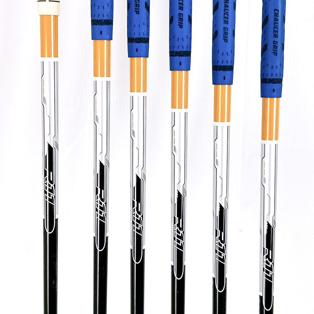 TaylorMade R11 Iron Set 5-9+Pw Genuine Graphite Shaft Flex-R