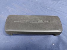 1984-91 Porsche 944 Steering Wheel Black Leather Horn Pad Center Cap 94434785905