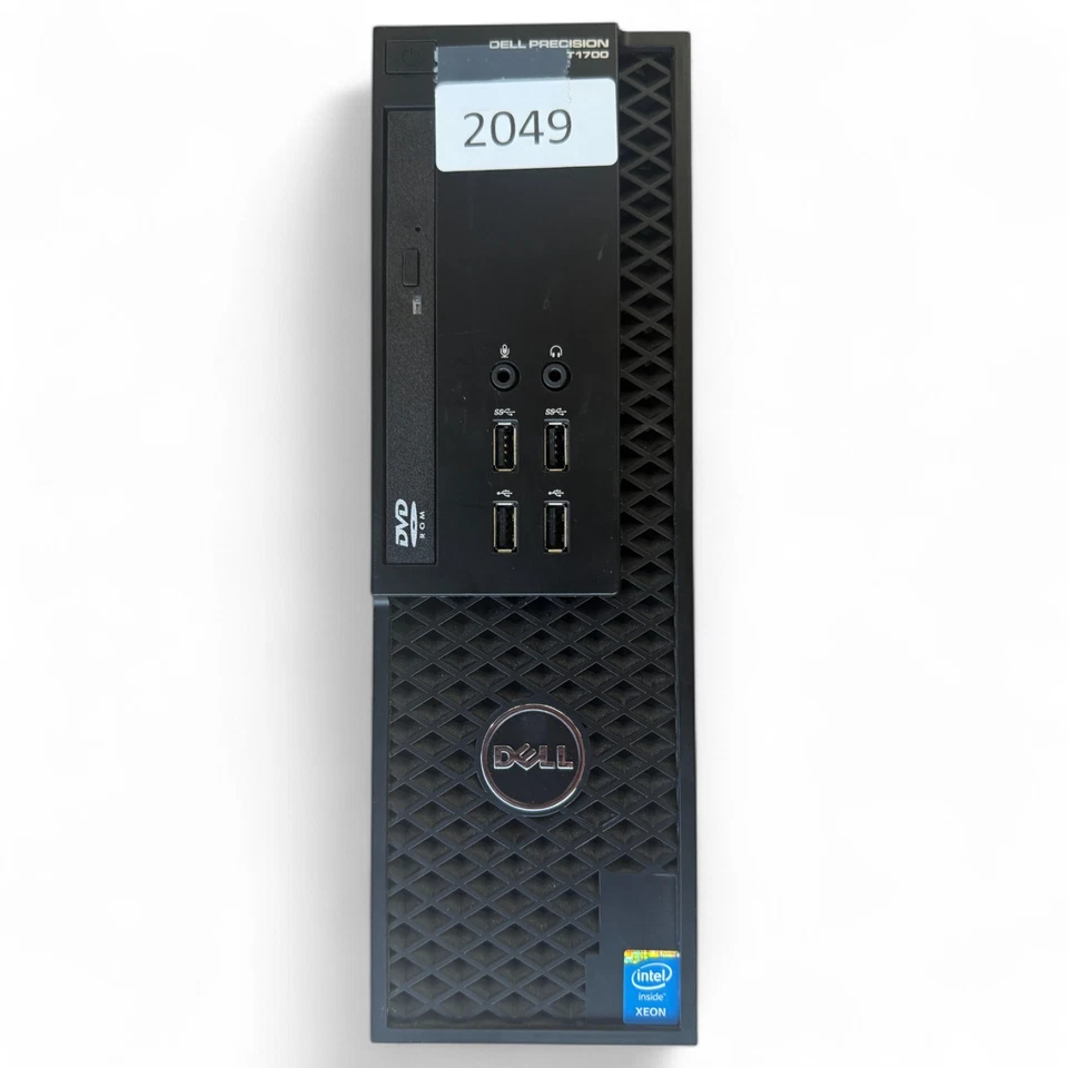 Dell Precision T1700 Quad Core Xeon E3-1225v3 16GB RAM 500GB SSD Windows 10 Pro - Image 2 of 4