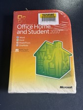 Microsoft Office Home and Student 2010 32/64 Bit DVD 3 PC Retail w/ Product Key