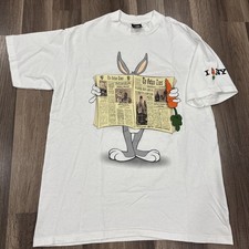 Warner Brothers Studio Store Vintage Single Stitch Bugs Bunny Tshirt Size L