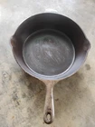 Vintage Wagner Ware #1401 Cast Iron Chicken Fryer Deep Skillet Sidney O USA