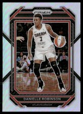 Danielle Robinson 2023-24 Panini Prizm WNBA Silver Prizm Atlanta Dream #69