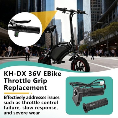 Acelerador de repuesto para e-bike 36V KH-DX   empuñadura de acelerador con pant