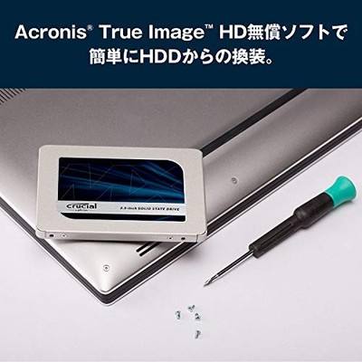 Crucial 1000GB MX500 Internal 2.5-inch SSD 7mm MX500 9.5mm Spacer