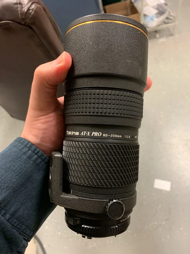 Tokina AT-X PRO AF 80-200mm f/2.8 Lens for Nikon F Mount For Parts or Repair - Image 4 of 4