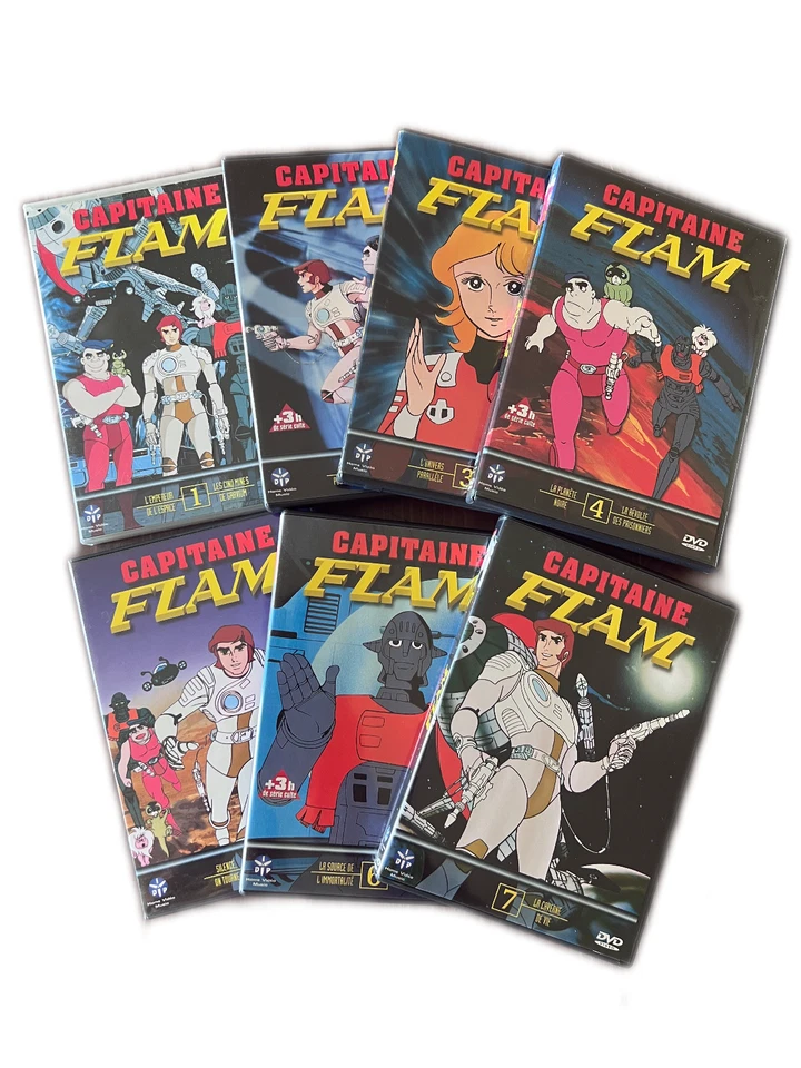 CAPITAINE FLAM – L’INTÉGRALE – COFFRET 7 DVD – ÉDITION 2002 - Photo 4/4