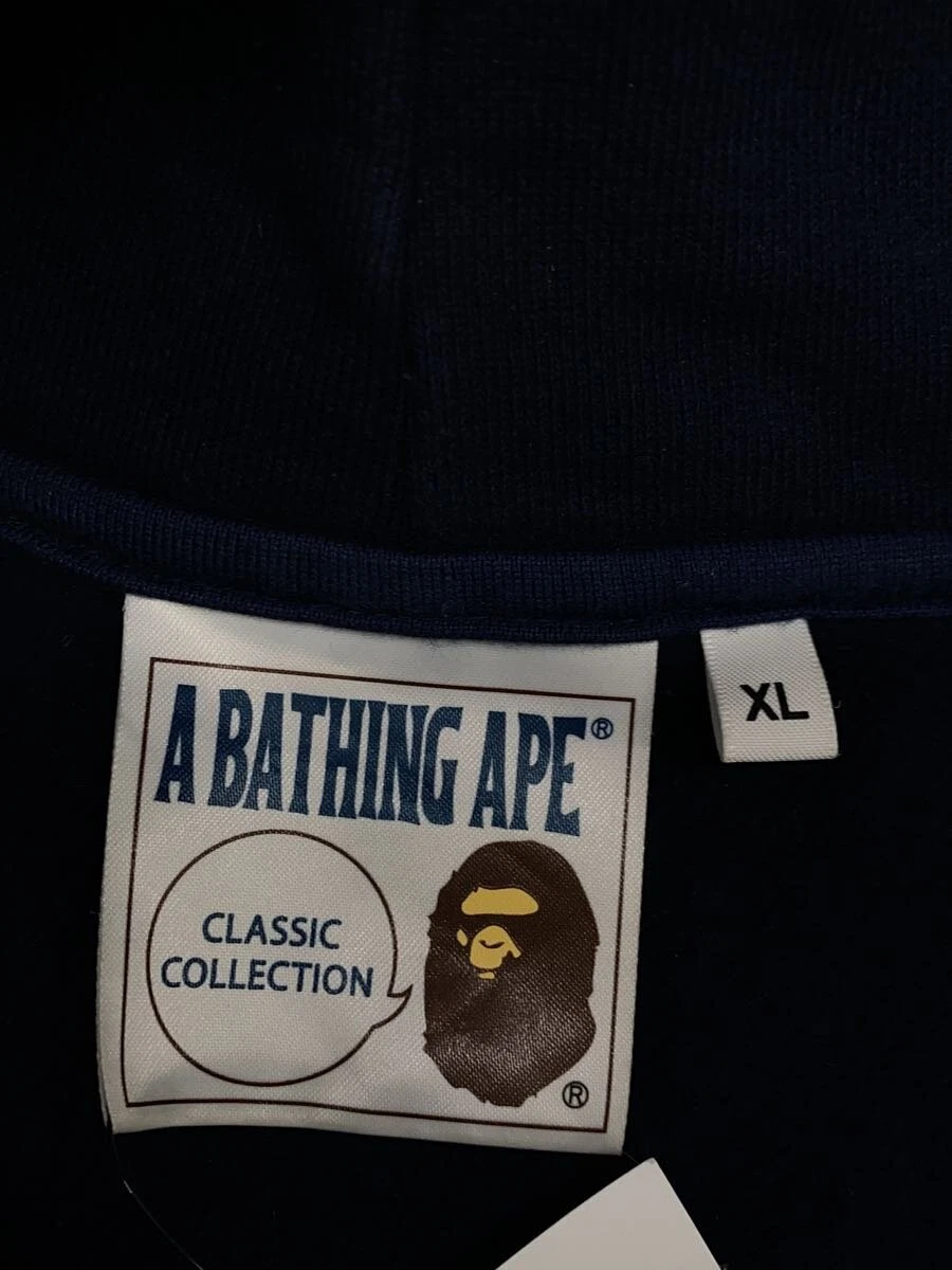 A BATHING APE (BAPE) Felpa con cappuccio A BATHING APE Navy XL usata