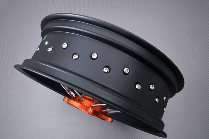 Roue Arrière Rayons KTM EXCF 350 pour Conversion Supermotard - 4