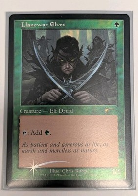 Llanowar Elves Promo Foil - MTG RARE