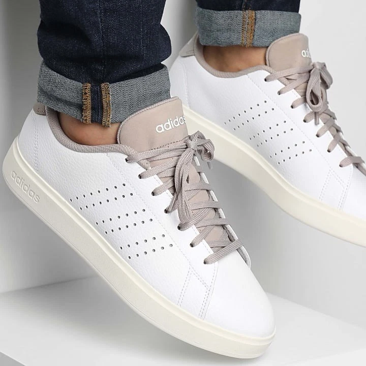 Adidas Advantage Men's Casual Shoe Athletic Sneaker White Footwear Trainer #170