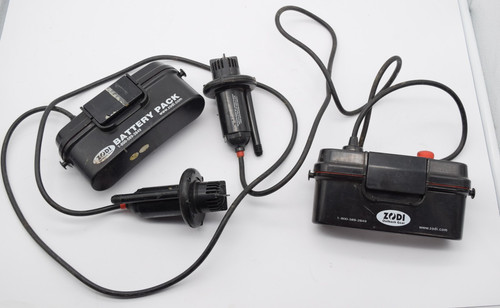 Zodi Outback Gear Battery Pack Water Pump Camp Shower Lot of 2 Parts Repair