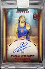 JALEN BRUNSON 2024 TOPPS 3 FULL COURT SIGNS RED AUTO #5/5 🔥🇺🇲🗽