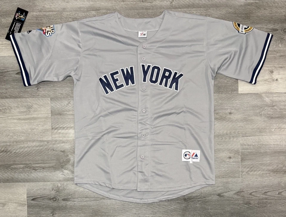 Camiseta masculina grande Hideki Matsui 2009 New York Yankees World Series Road - Imagem 2 de 4