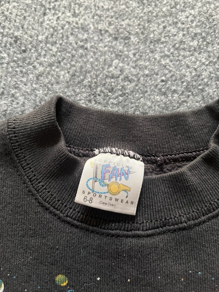 Suéter De Colección Años 90 Phoenix Suns Galaxy Space NBA Niños Niños Jóvenes 6-8 Raro Foto 4 de 4