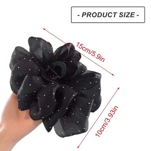 Big Banana Clips,Strong Hold Jaw Clip Hair Clips For Women Bows Hair Claw Clips - Picture 8 of 8