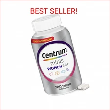 Centrum Minis Silver Women's Multivitamin for Women 50 Plus, Multimineral Supple