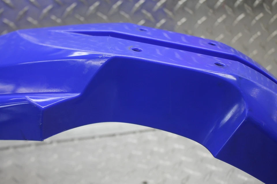 Yamaha YZ250F 2012 carenado cubierta guardabarros rueda delantera azul Foto 4 de 4