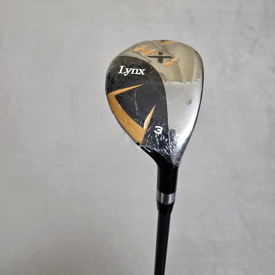 Club de Golf Lynx HXi 3 Híbrido 19* Mano Derecha Varilla Grafito Rígida Flexible Nuevo Foto 2 de 4