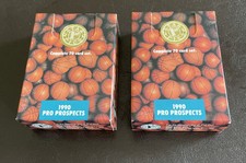 (2) 1990 Star Pics Basketball Pro Prospects Factory Sealed Sets