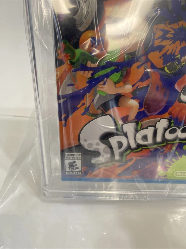 Nintendo Wii U Splatoon Factory Sealed WATA 9.6 A+ Made in Japan 1st PRINT - Image 4 of 4