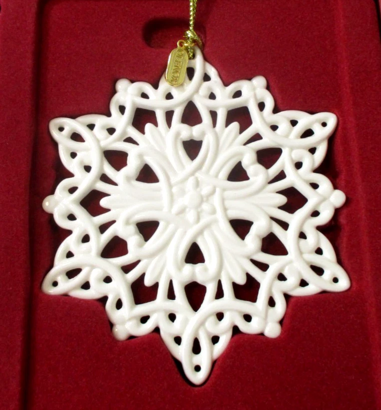 Lenox Snowflake Ornament for sale | eBay